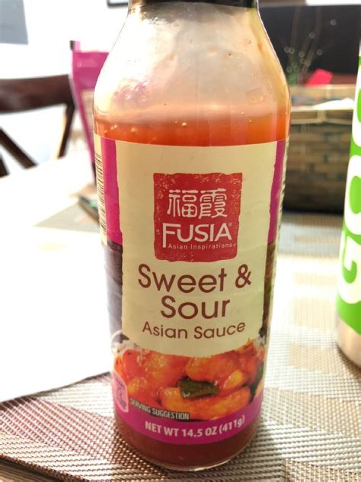 Is fusia sweet and sour sauce gluten free?