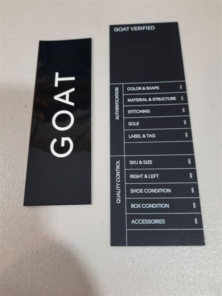 Is GOAT verified?