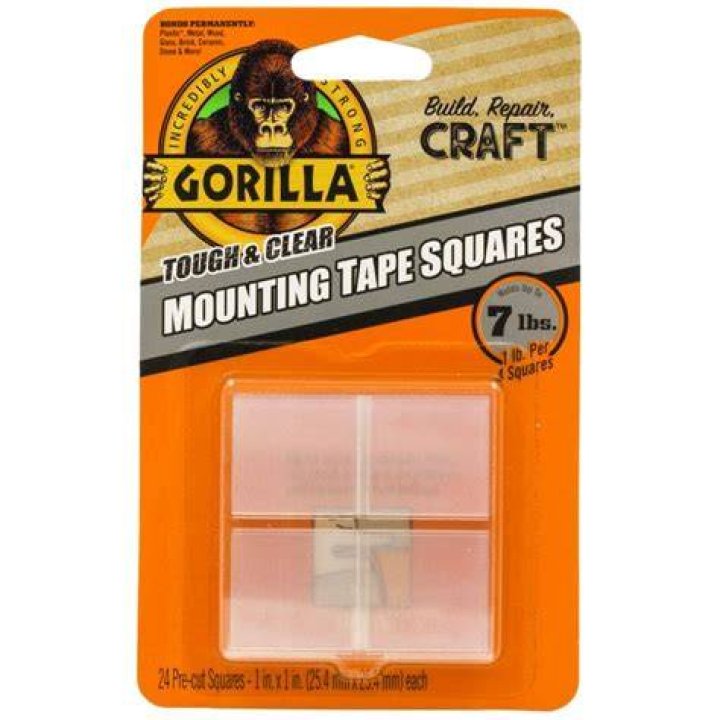 Is Gorilla mounting tape removable?