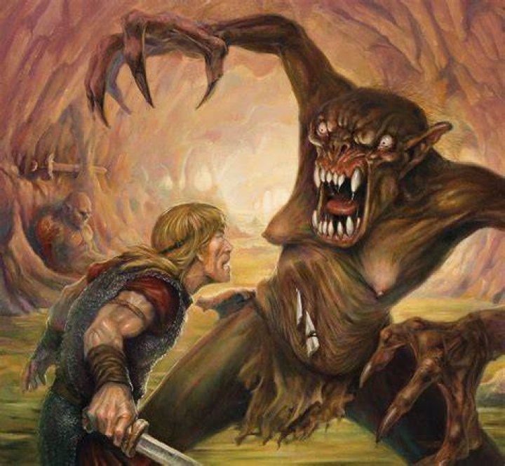 Is Grendel Hrothgar’s son?