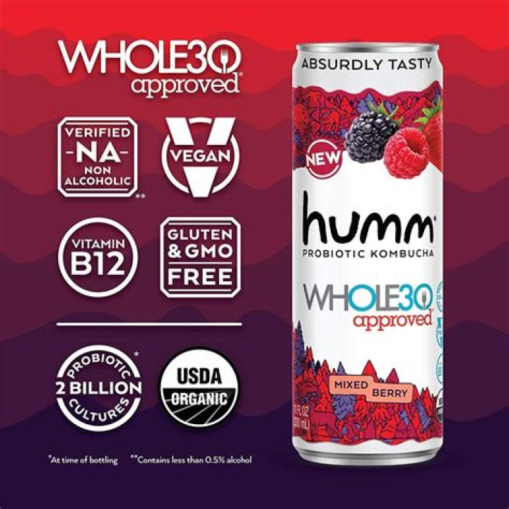 Is GT’s Kombucha Whole30 approved?