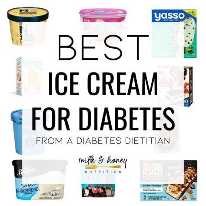 Is ice cream OK for diabetics?