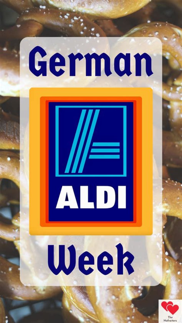 Is it German week at Aldi 2021?