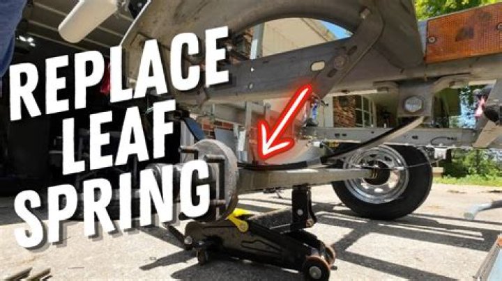 Is it possible to weld a broken leaf spring?