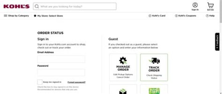 Is it safe to order online from Kohls?