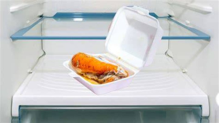Is it safe to store food in Styrofoam container?