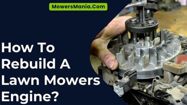 Is it worth rebuilding a lawn mower engine?