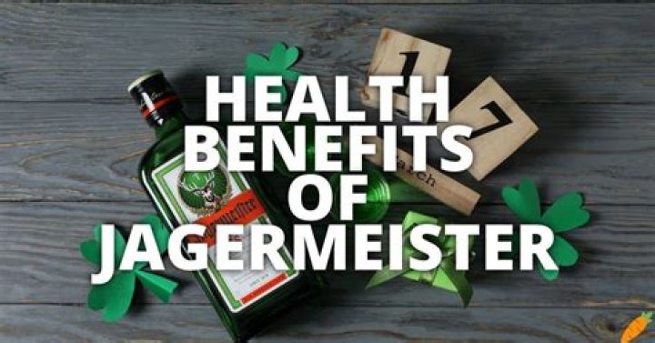 Is Jagermeister good for your health?