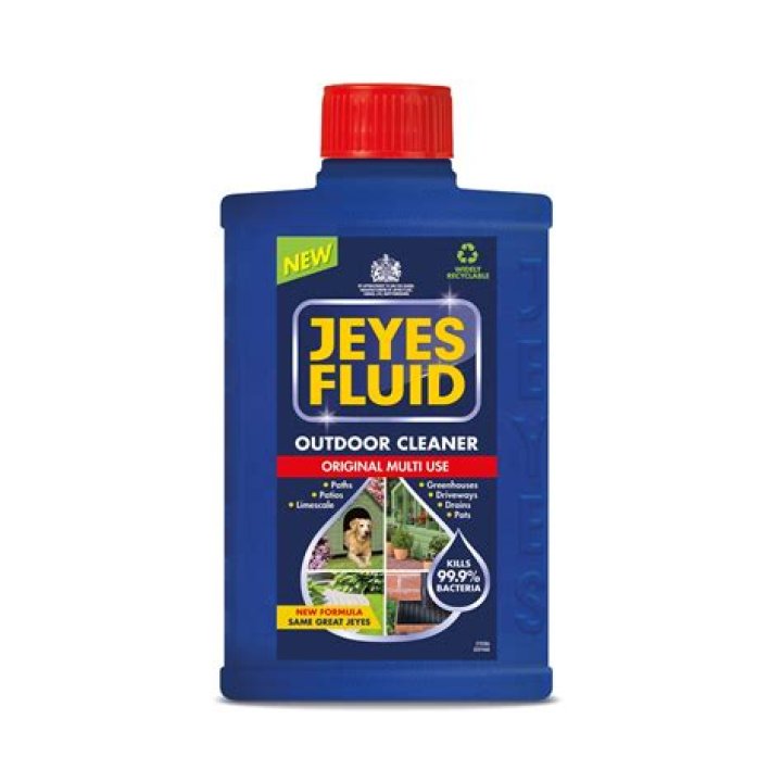Is Jeyes fluid good for cleaning patios?