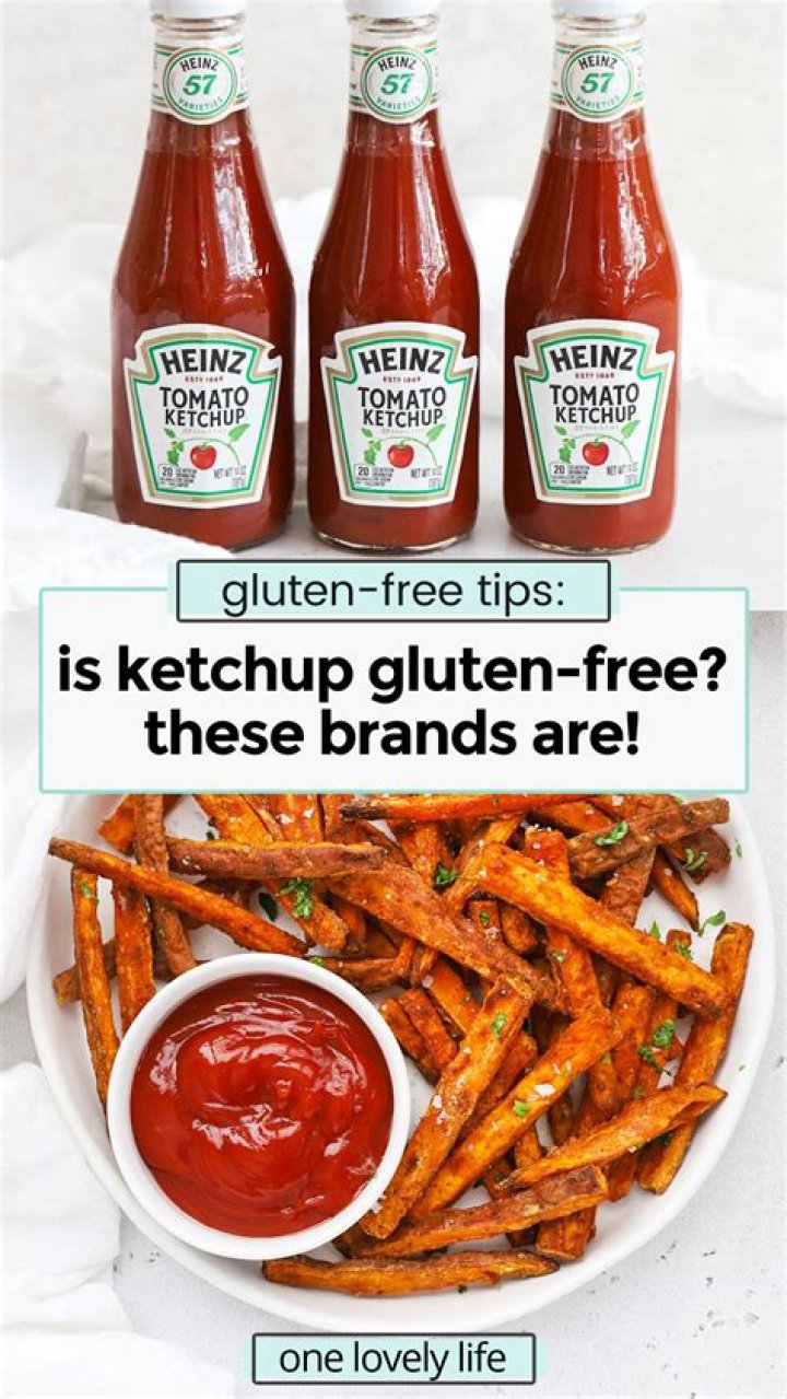 Is ketchup gluten-free?
