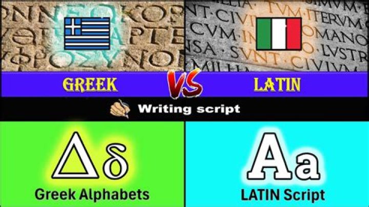 Is Latin older than Greek?