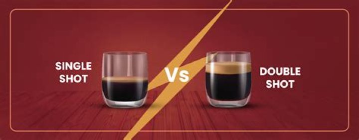 Is latte single or double shot?