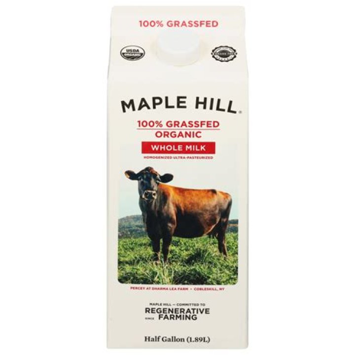 Is Maple Hill milk pasteurized?