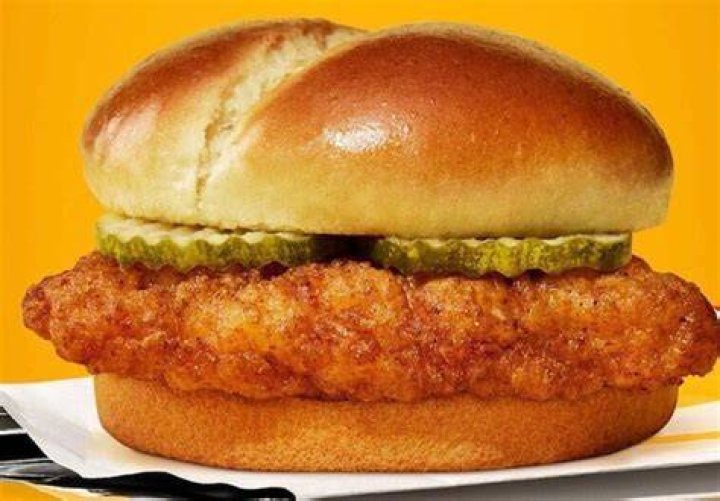 Is McDonald’s chicken sandwich real chicken?