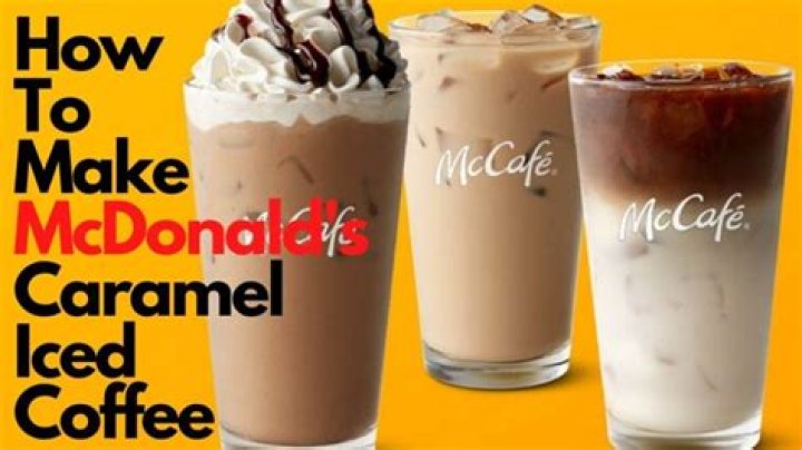 Is Mcdonalds iced coffee really coffee?