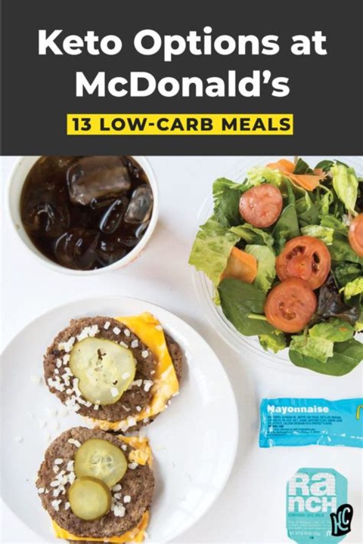 Is Mcdonalds keto friendly?