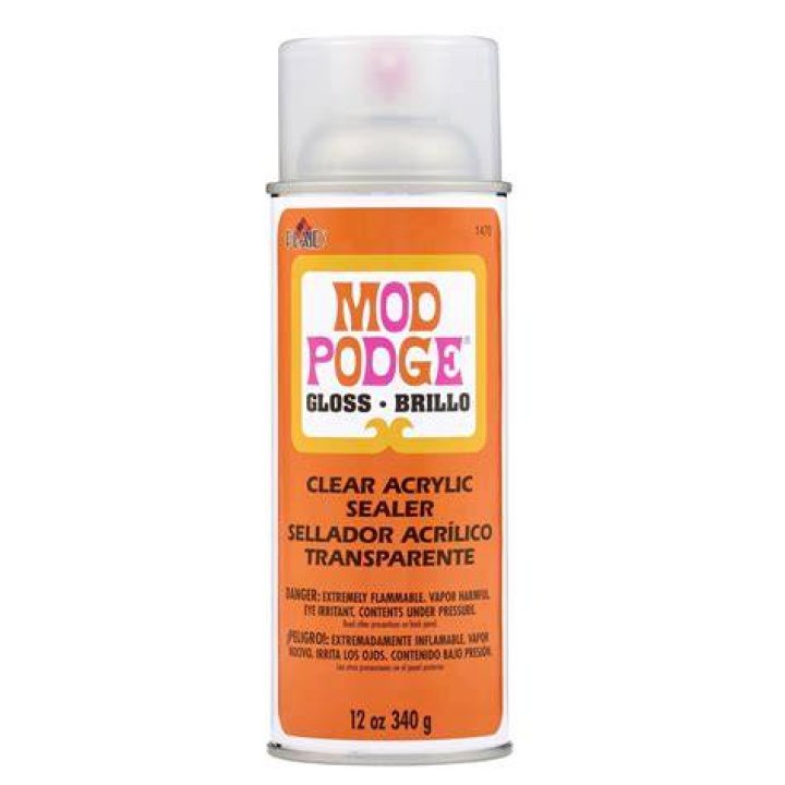 Is Mod Podge clear acrylic sealer waterproof?