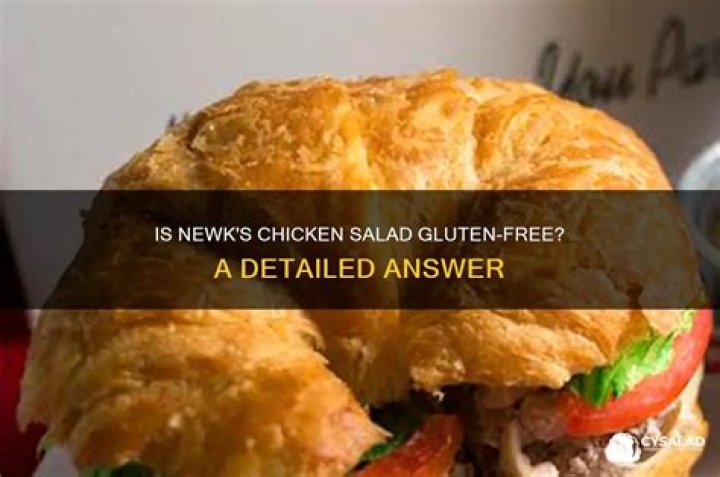 Is Newks chicken salad gluten free?