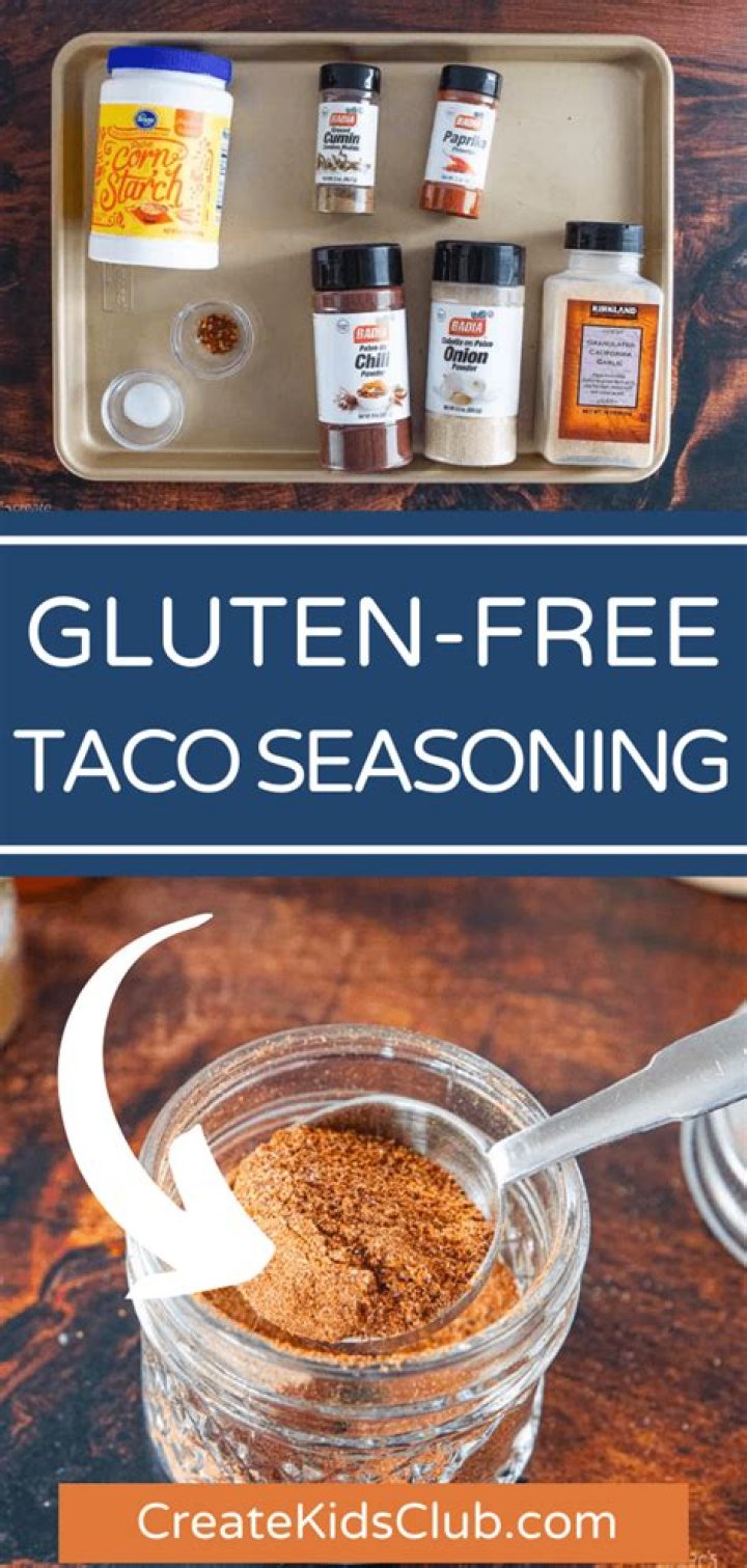 Is organic taco seasoning gluten-free?