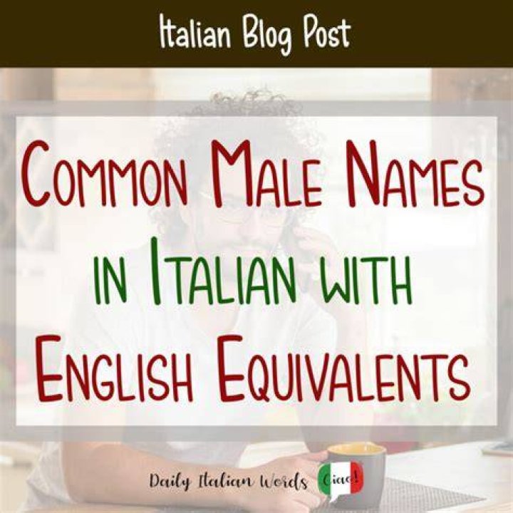 Is Paco an Italian name?