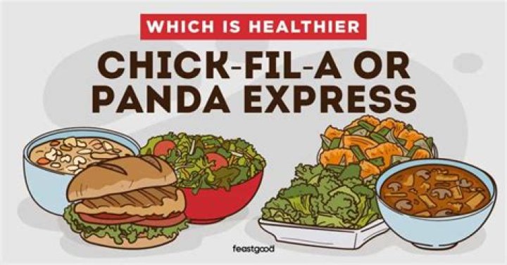 Is Panda Express healthier than Chick-Fil-A?