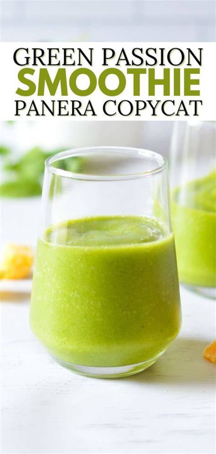 Is Panera green smoothie good?