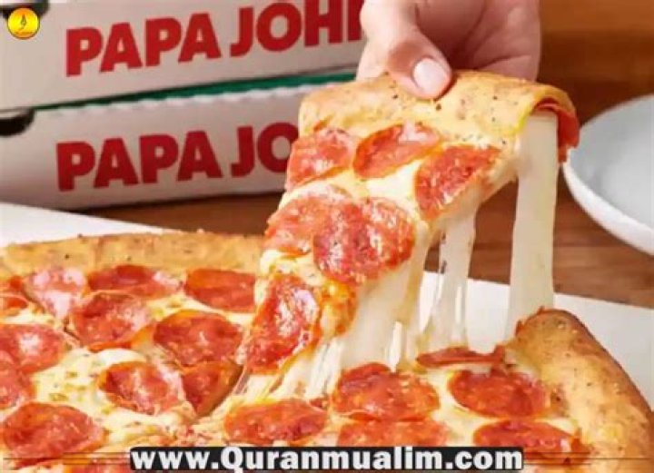 Is Papa John Pizza halal?