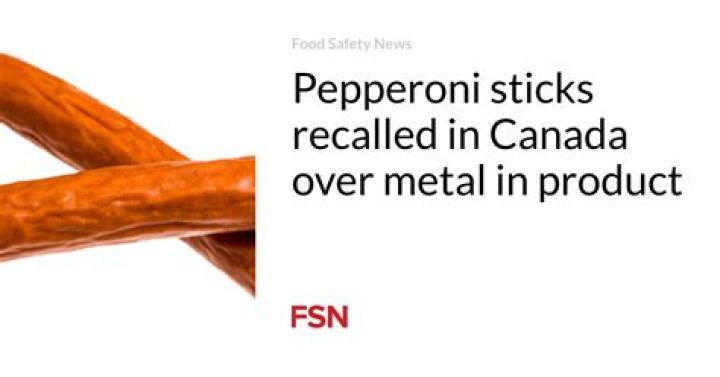 Is pepperoni recalled?