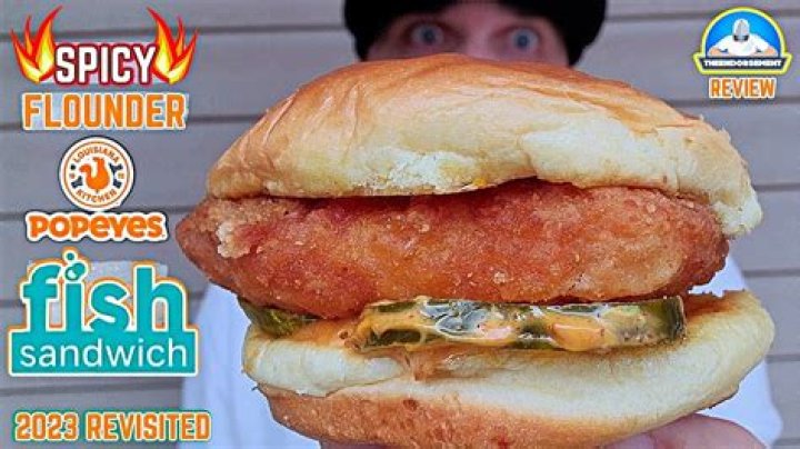 Is Popeyes fish sandwich spicy?