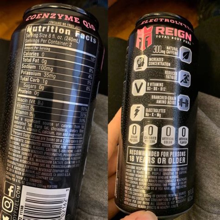 Is Reign energy drink healthy?