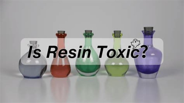 Is resin toxic to fish?