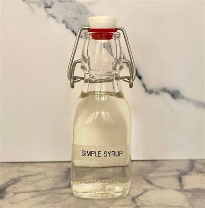 Is simple syrup refrigerated?