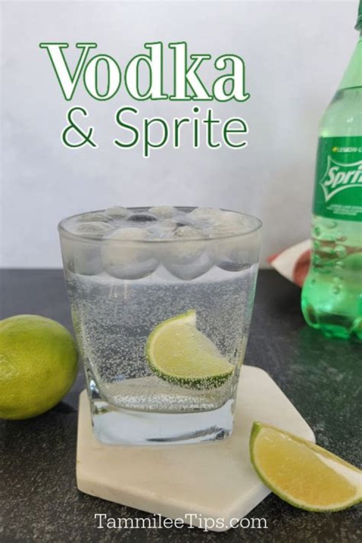 Is Sprite good with vodka?