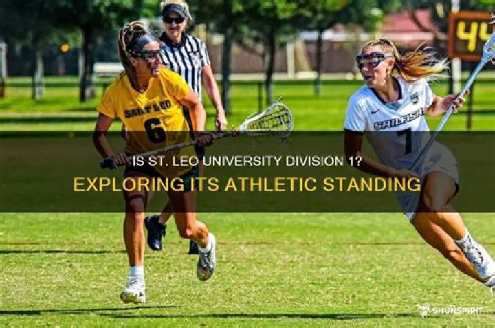 Is St Leo University a Division 1 school?