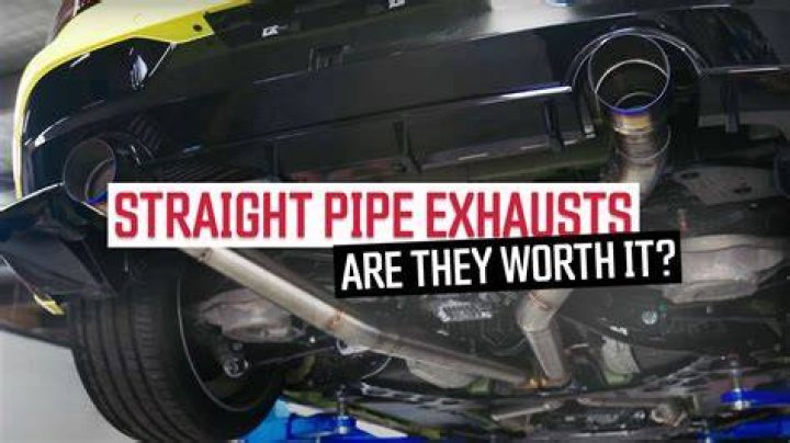 Is straight piping bad for your engine?