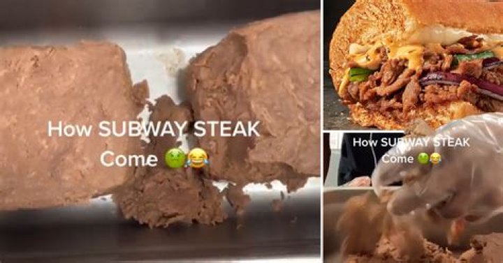 Is Subway steak processed?