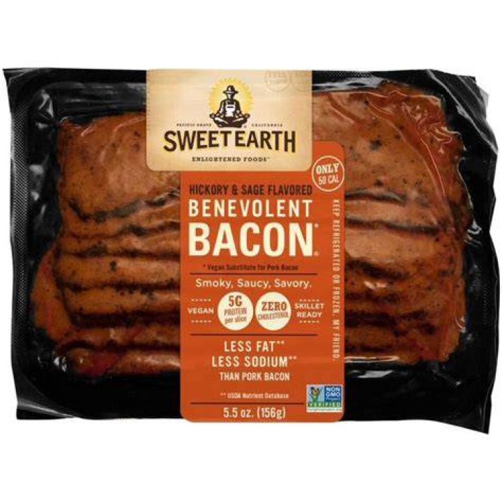 Is Sweet Earth bacon vegan?