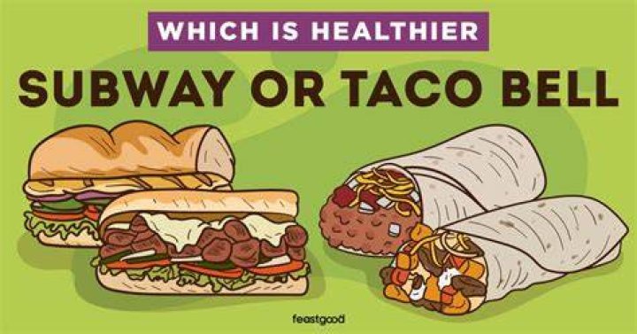 Is Taco Bell healthier than Del Taco?