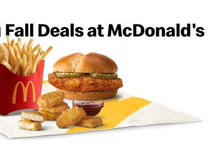 Is the 2 for 4 deal at McDonald’s?