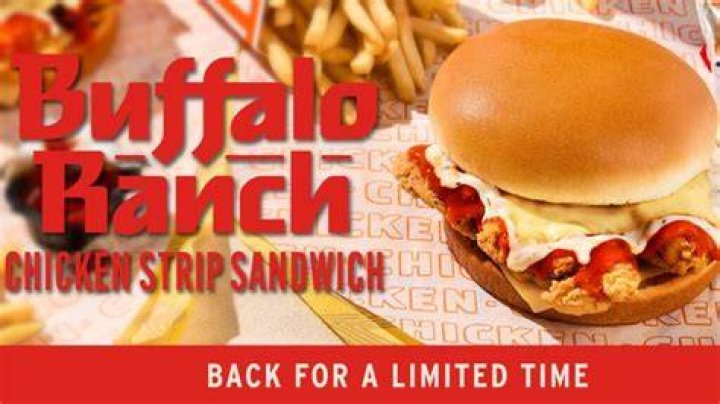 Is the buffalo ranch back at Whataburger?