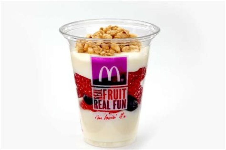 Is the parfait at McDonald’s healthy?