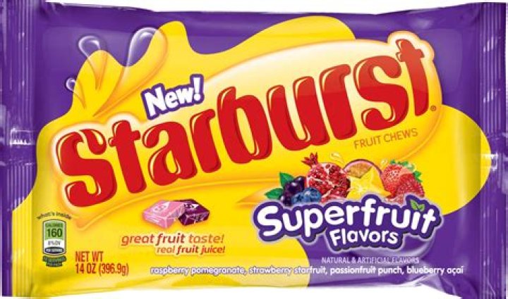 Is there a purple starburst?