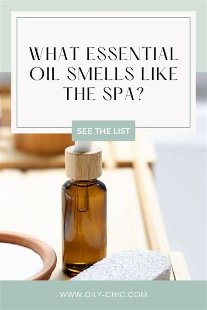 Is there an essential oil that smells like tea?