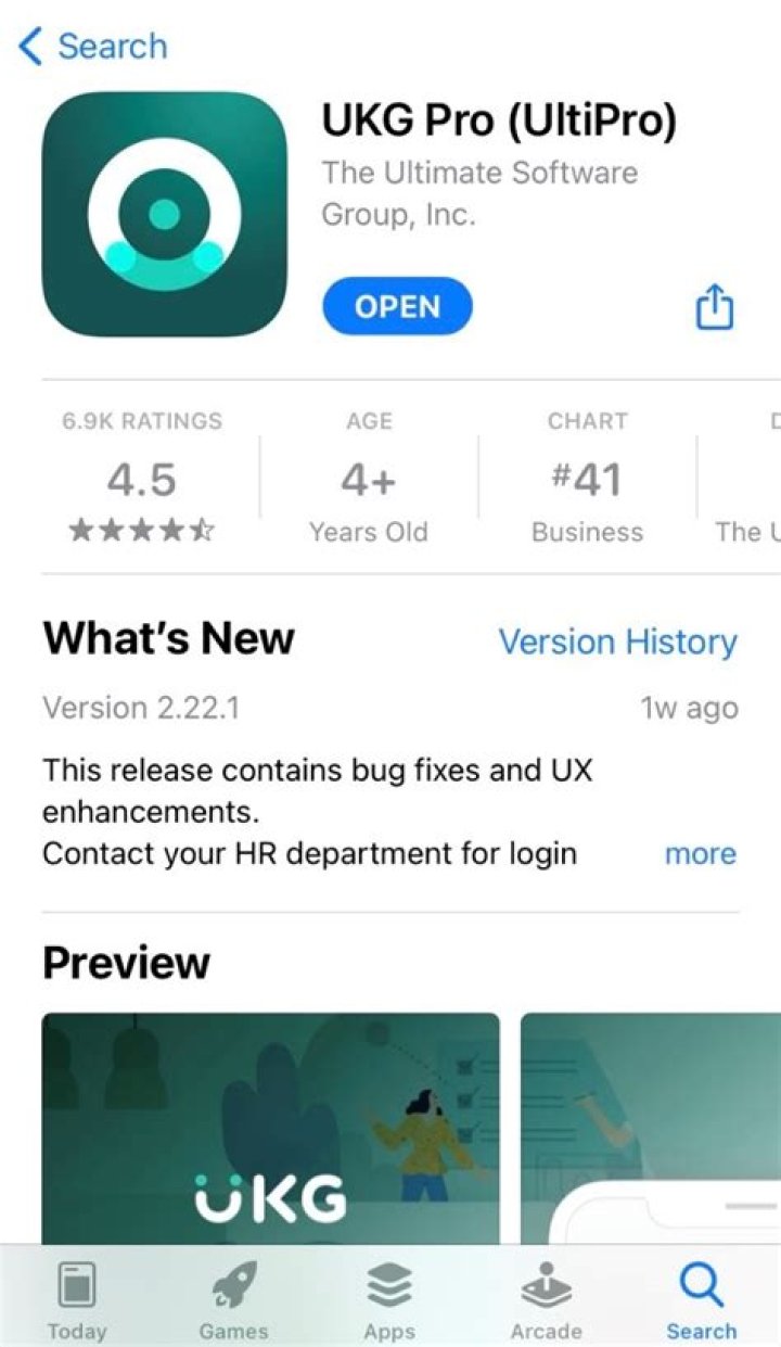 Is there an UltiPro app?