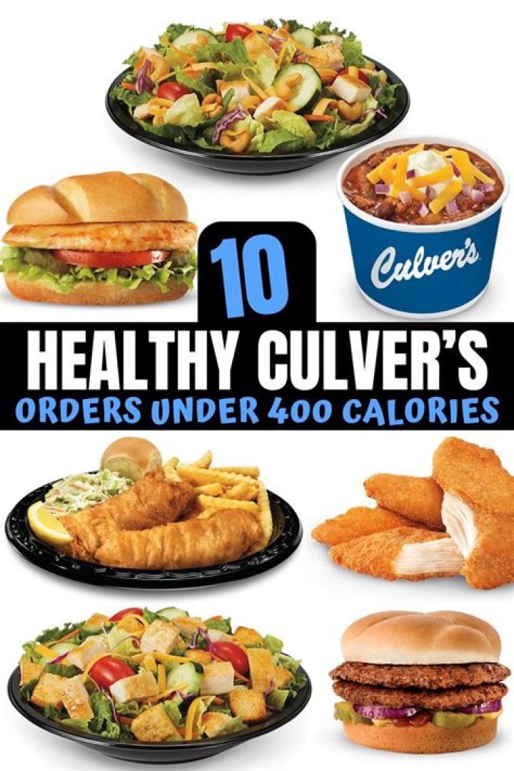 Is there anything low carb at Culvers?