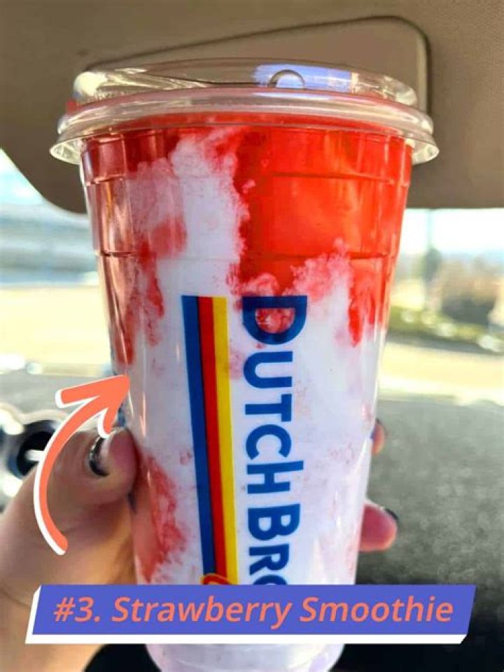 Is there dairy in Dutch Bros smoothies?