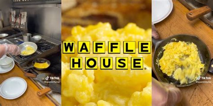Is there milk in Waffle House eggs?