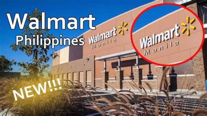 Is there Walmart in Philippines?
