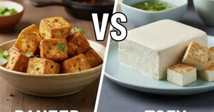 Is tofu the same as paneer?