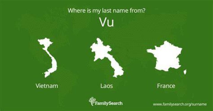 Is Vu a Vietnamese name?